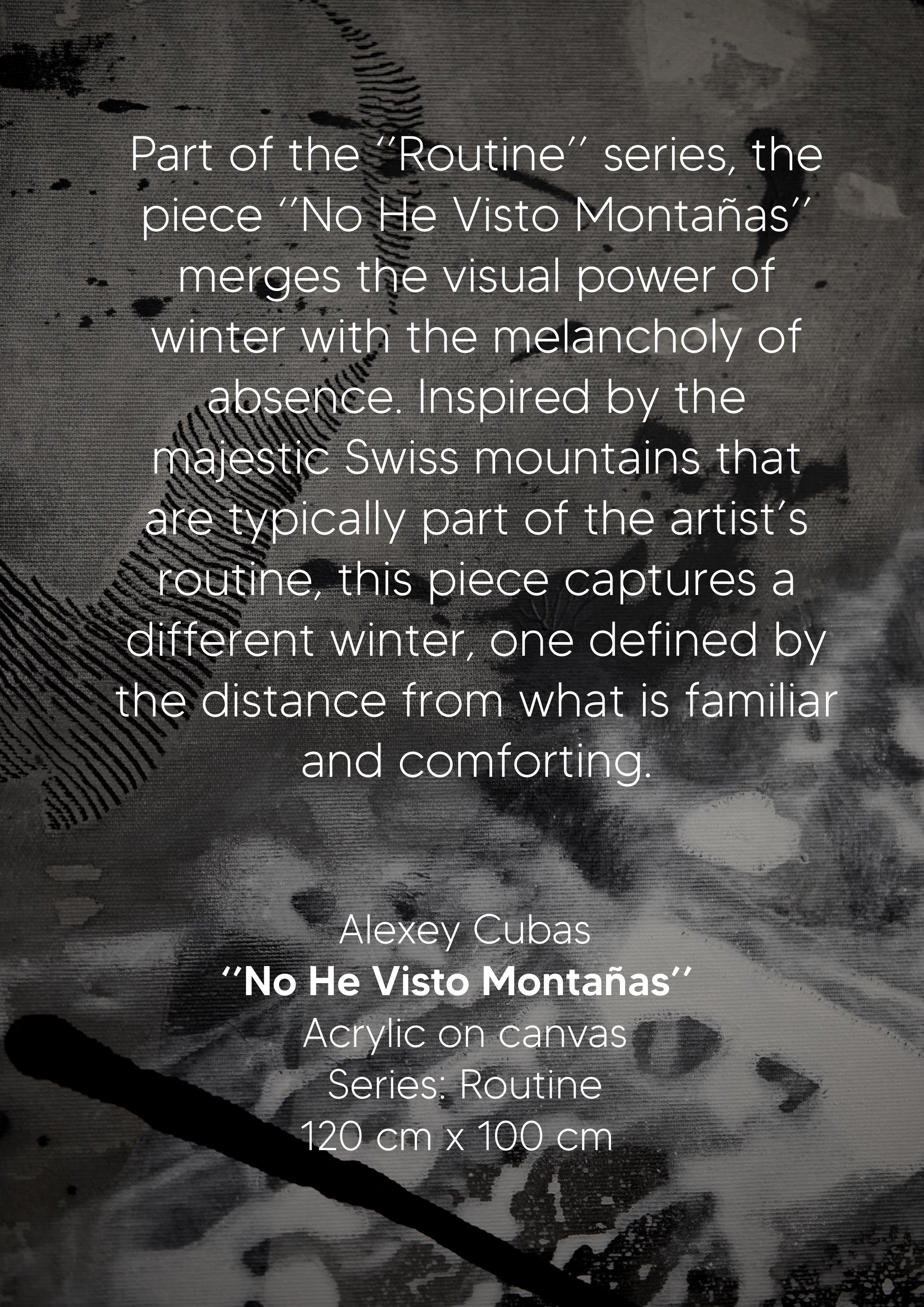 No He Visto Montañas